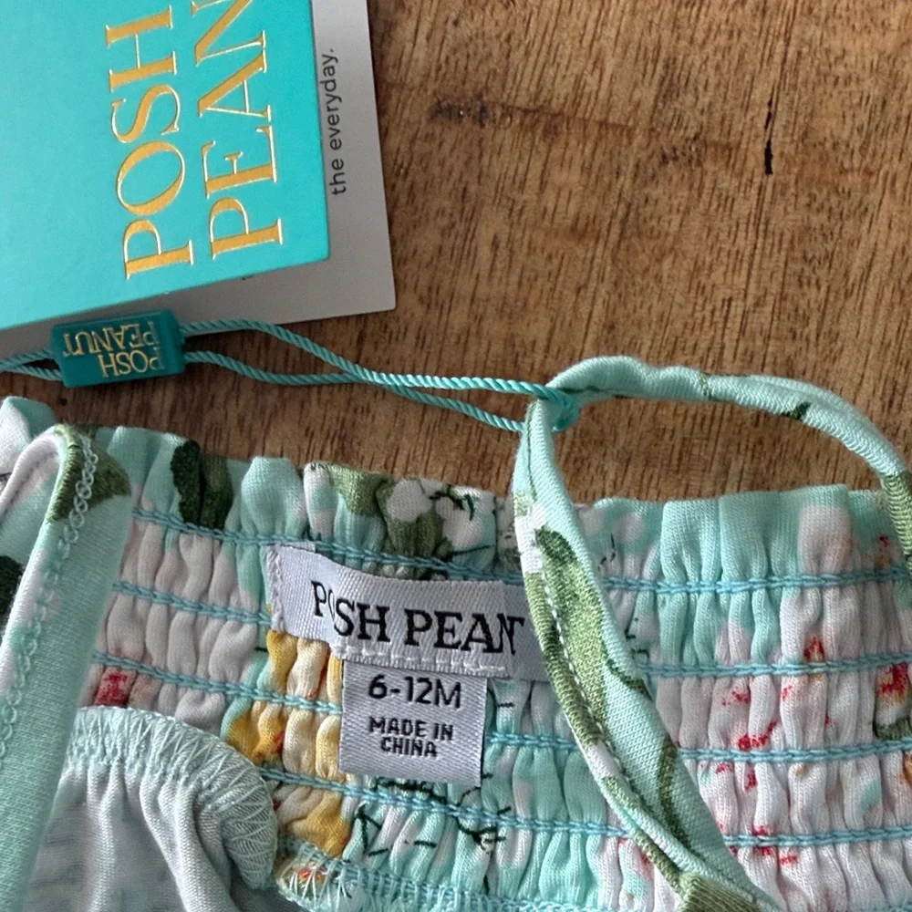 Posh Peanut Floral Jumpsuit in Pastel Hues - Picture 2 of 2